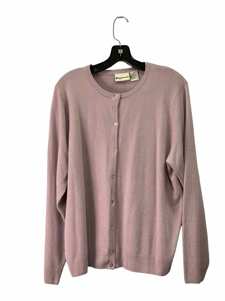 Appleseed's Size XL Lavender Sweater