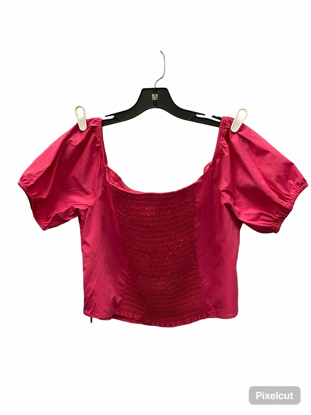 New York & Co. Size XL Pink Short Sleeve Shirts