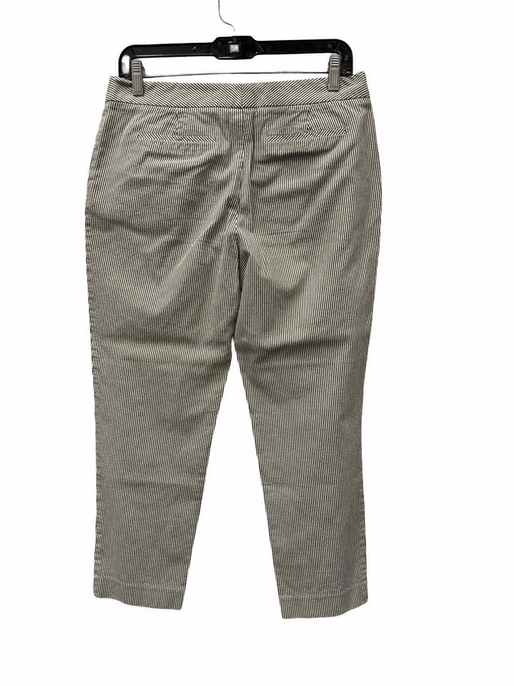 Halogen Size 6P Gray Stripe Pants