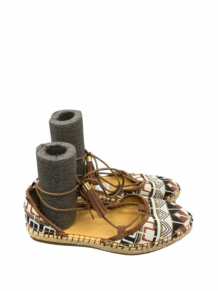 Fanco Sarto Shoe Size 7 Brown Flats