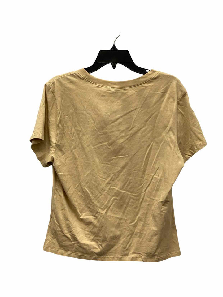 Ambiance Size 1X Cream Short Sleeve Shirts