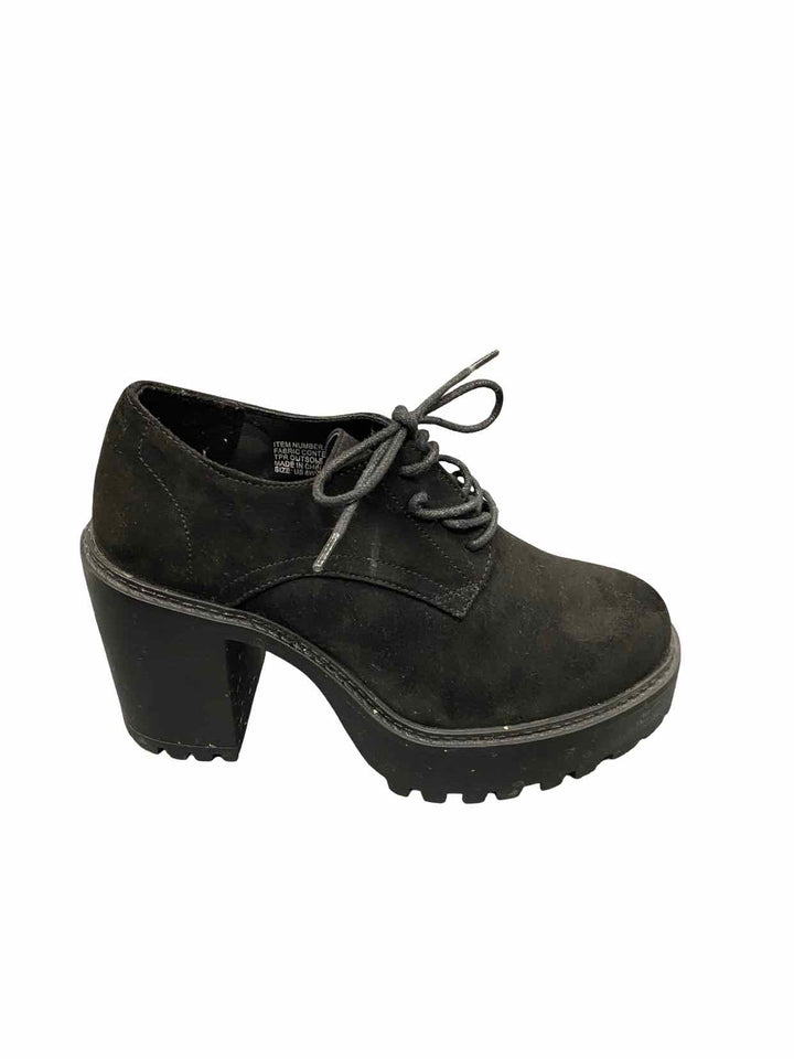 Torrid Shoe Size 8 Black Block Oxford Heels