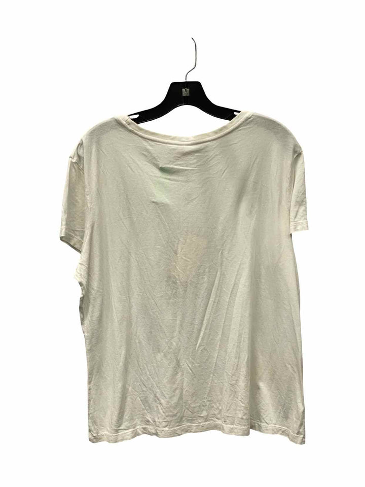ONNO Size XL White NWT Short Sleeve Shirts