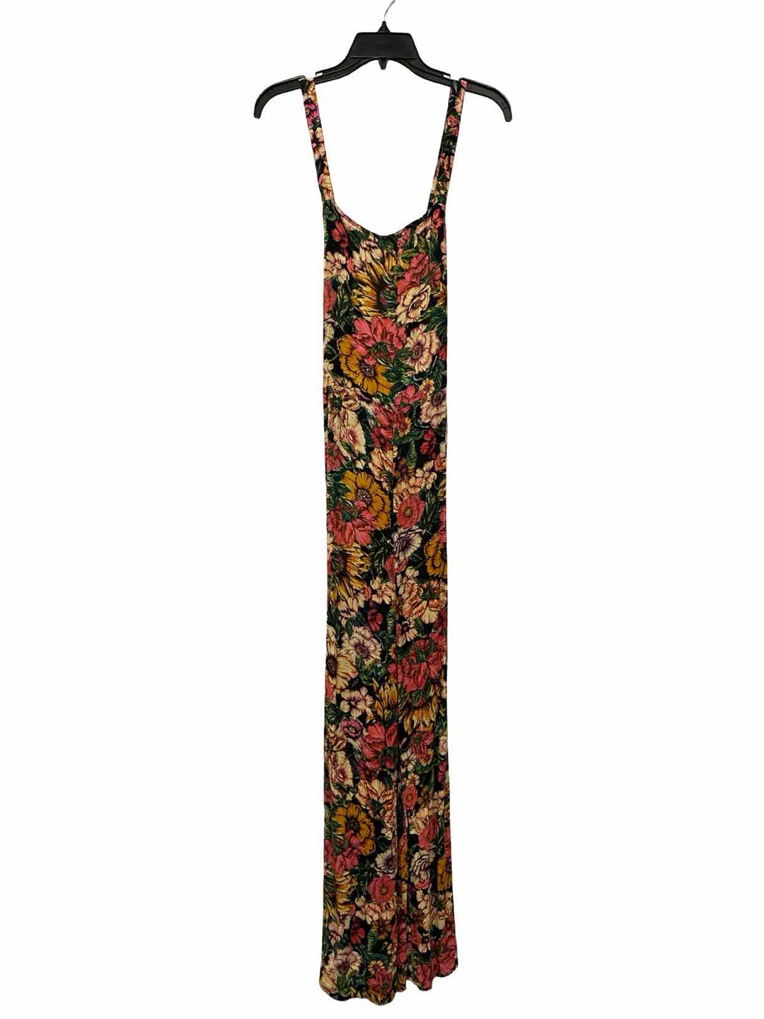 Billabong Size L Pink Green Floral Dress