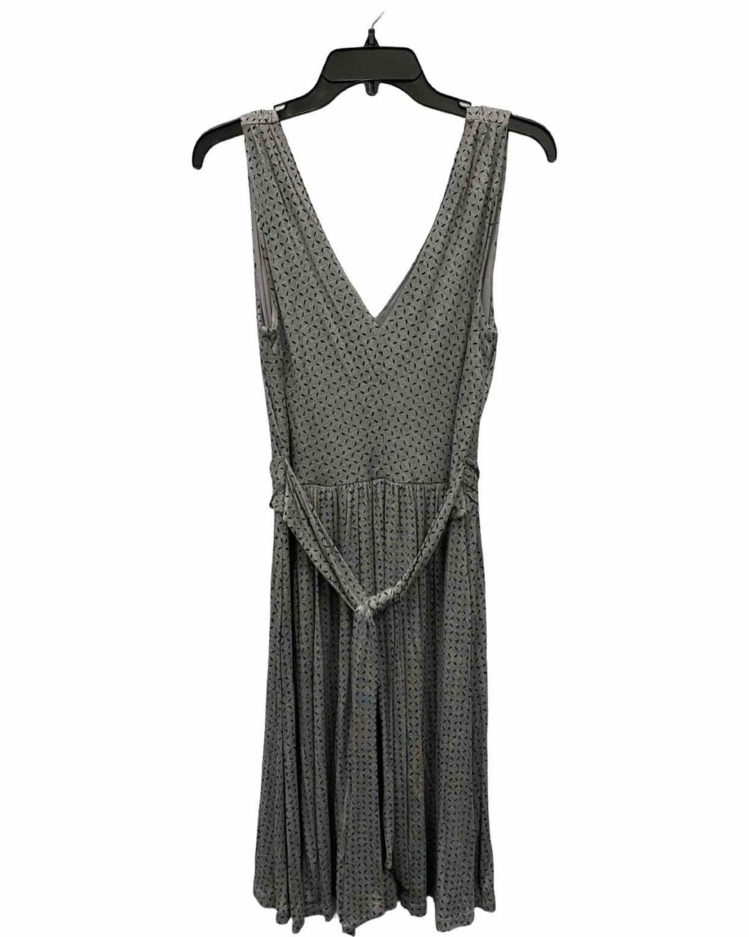 Loft Size M Grey Black Dress