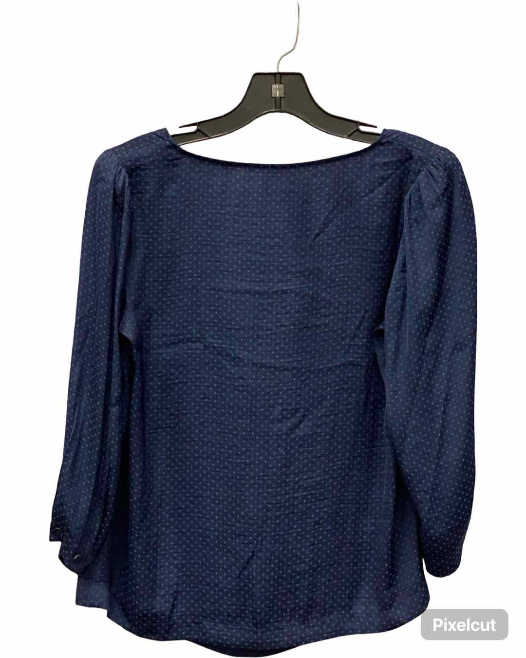 Cabi Size XS Blue Polka Dots Long Sleeve Shirts