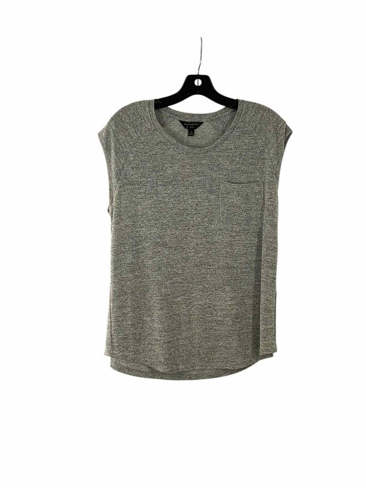 Banana Republic Size M Gray Short Sleeve Shirts