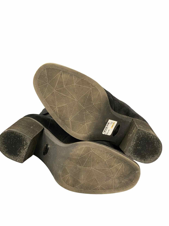 Dr. Scholls Shoe Size 9.5 Black Suede Loni Boots(Ankle)