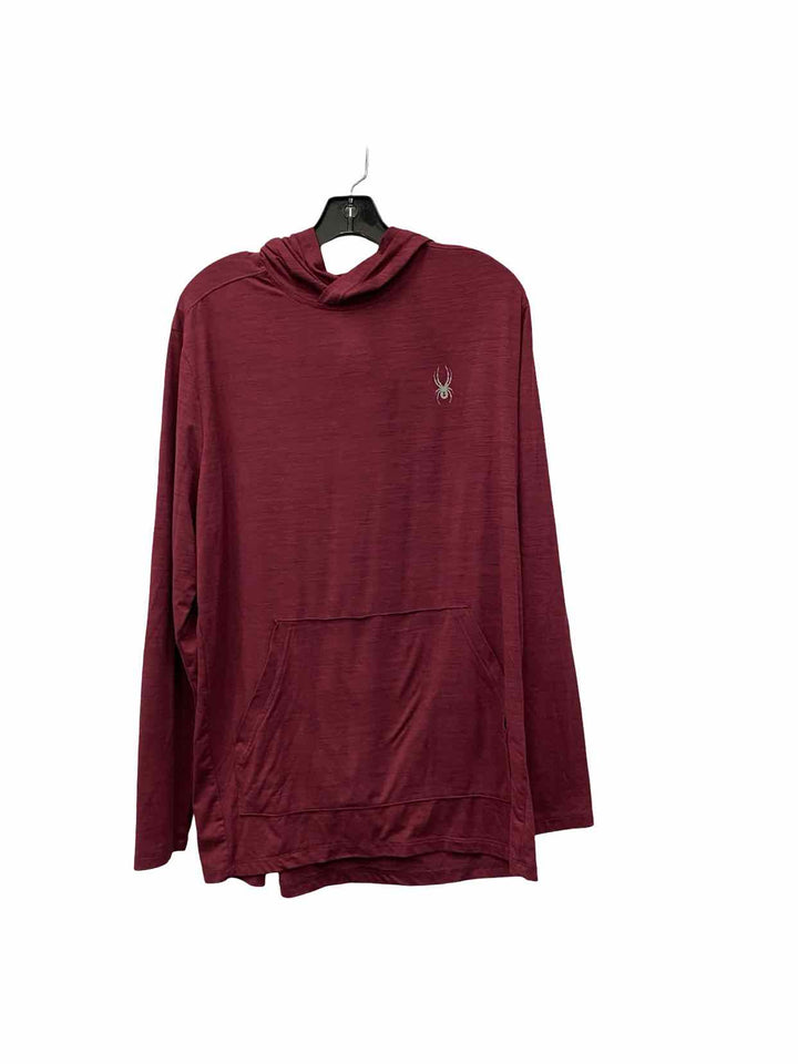 Spyder Size XL Red Athletic Long Sleeve