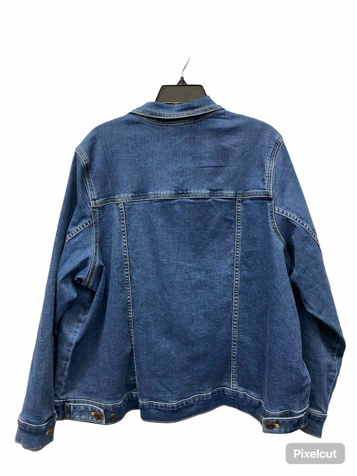 Lands End Size XL Blue Jean Jacket