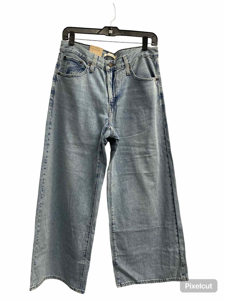 Levi's Premium Size 29 x 27 Middy Wide Leg Ankle Retail Jeans
