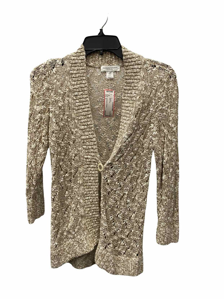 Christopher & Banks Size S Brown Sweater