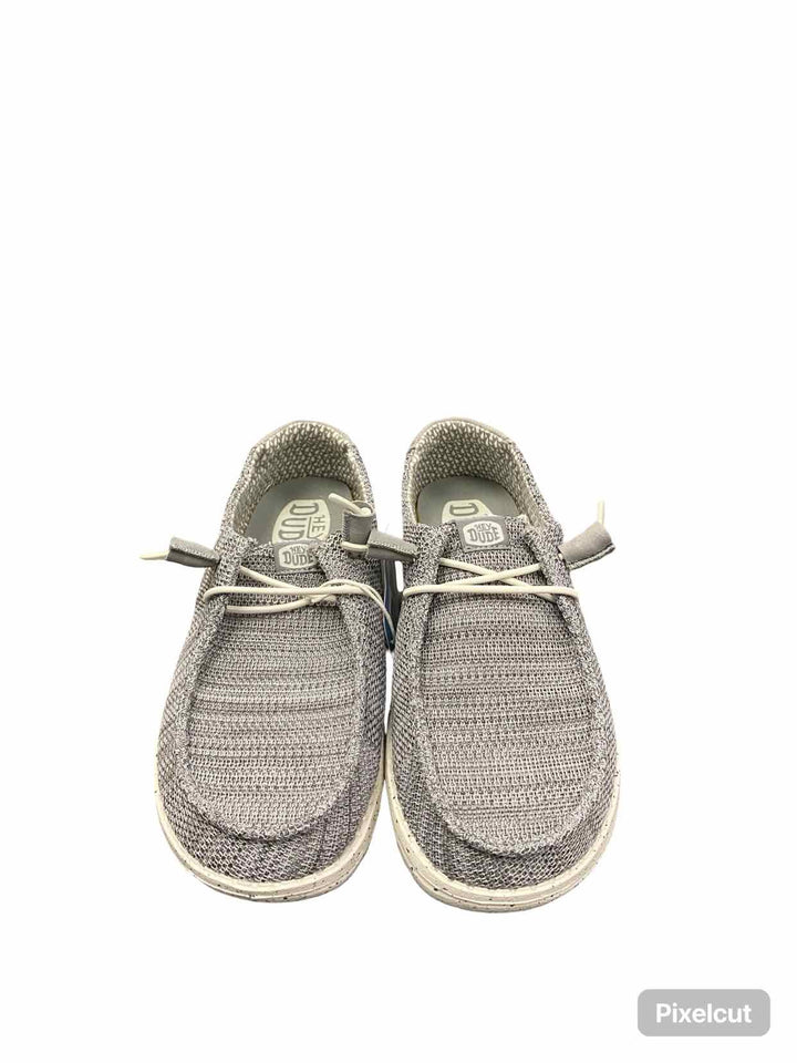 Hey Dude Shoe Size 7 Grey NWT Wendy Stretch Sox Flats