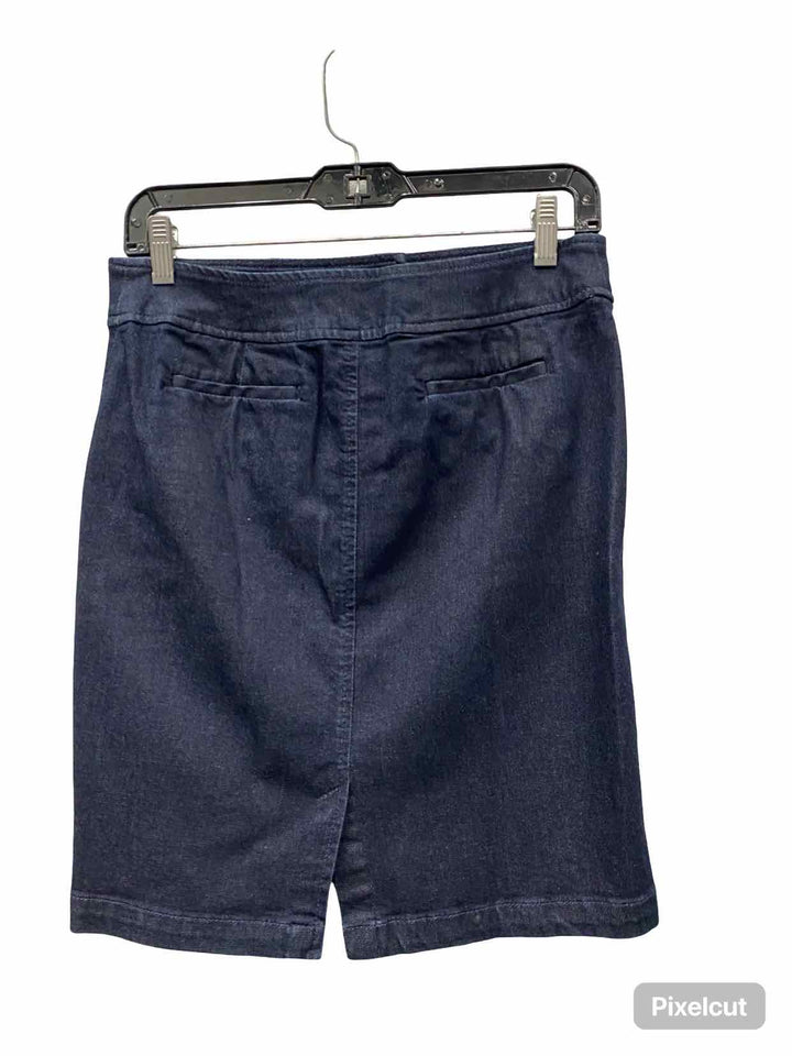 Talbots Size 4P Blue Skirt