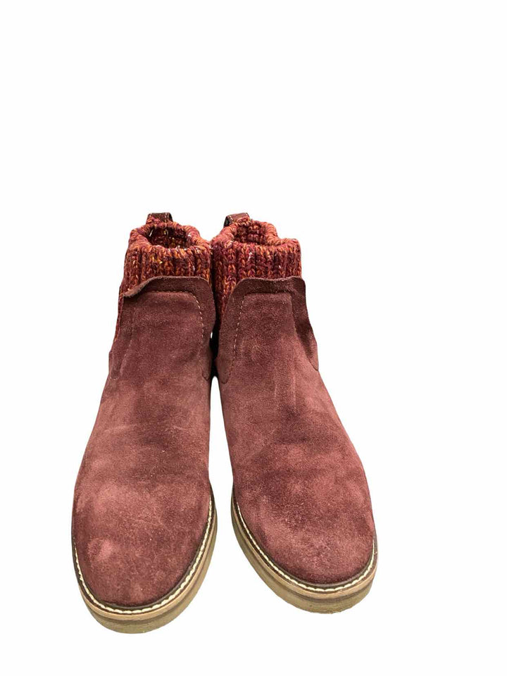 Comfortiva Shoe Size 7 Maroon Rawnie Boots(Ankle)