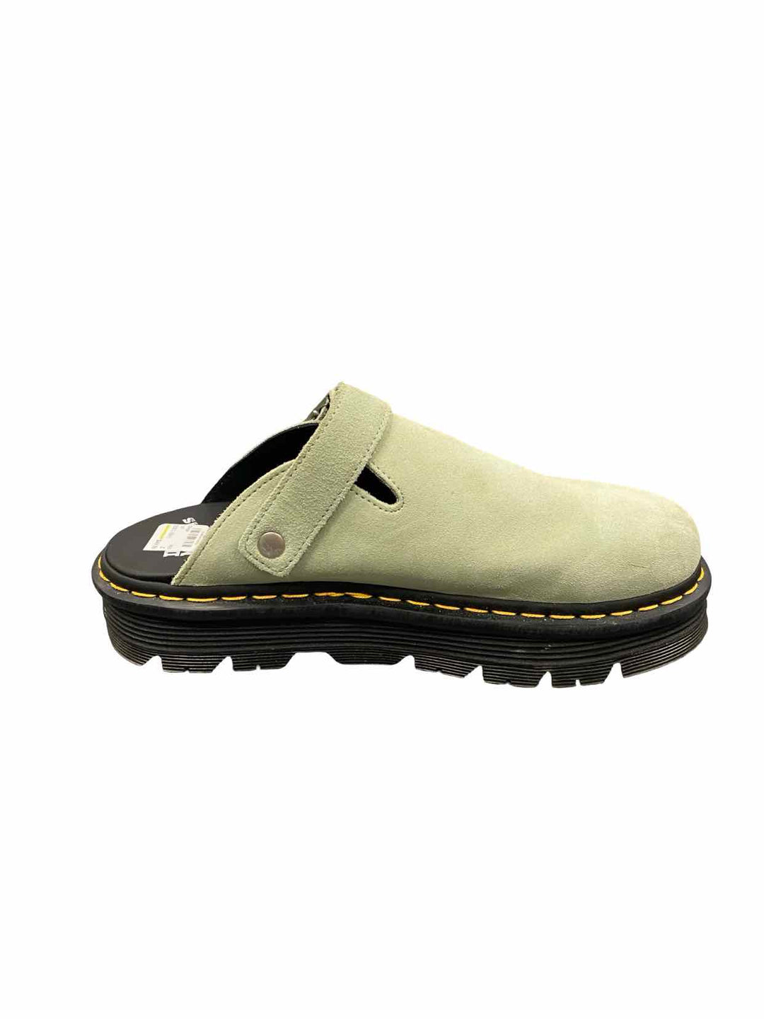 Dr. Marten Shoe Size 11 Sage Green Suede Slingback Platform Mules