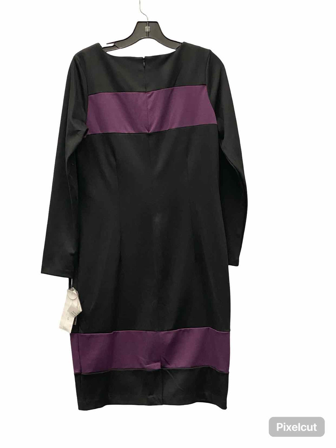 Unknown Brand Size M Black Purple Dress