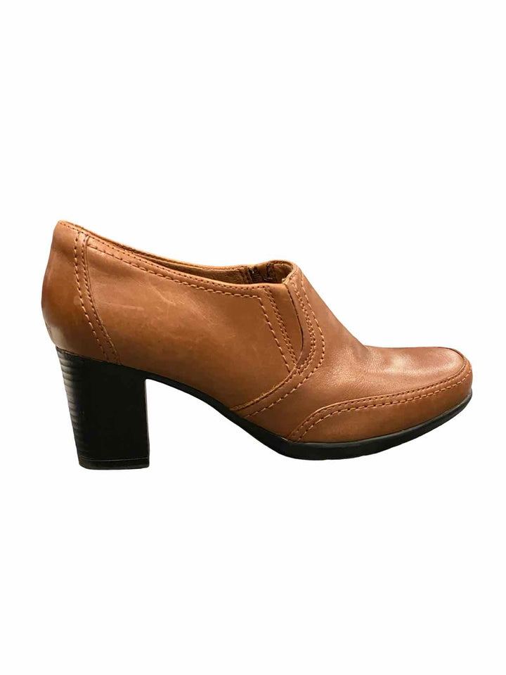 Clarks Shoe Size 5 Brown Leather Bendables Loafers