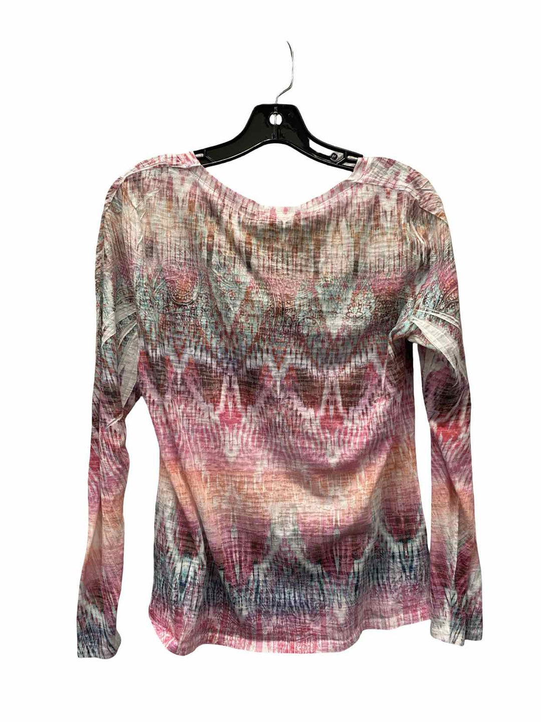 Sundance Size M Pink Print Long Sleeve Shirts