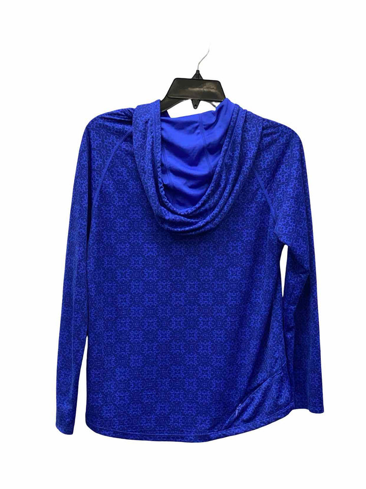Marmot Size M Blue Print Athletic Long Sleeve
