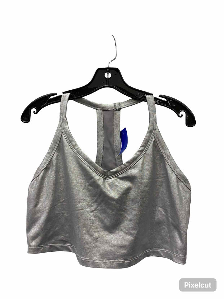 Beyond Yoga Size XL Silver Athletic Bra