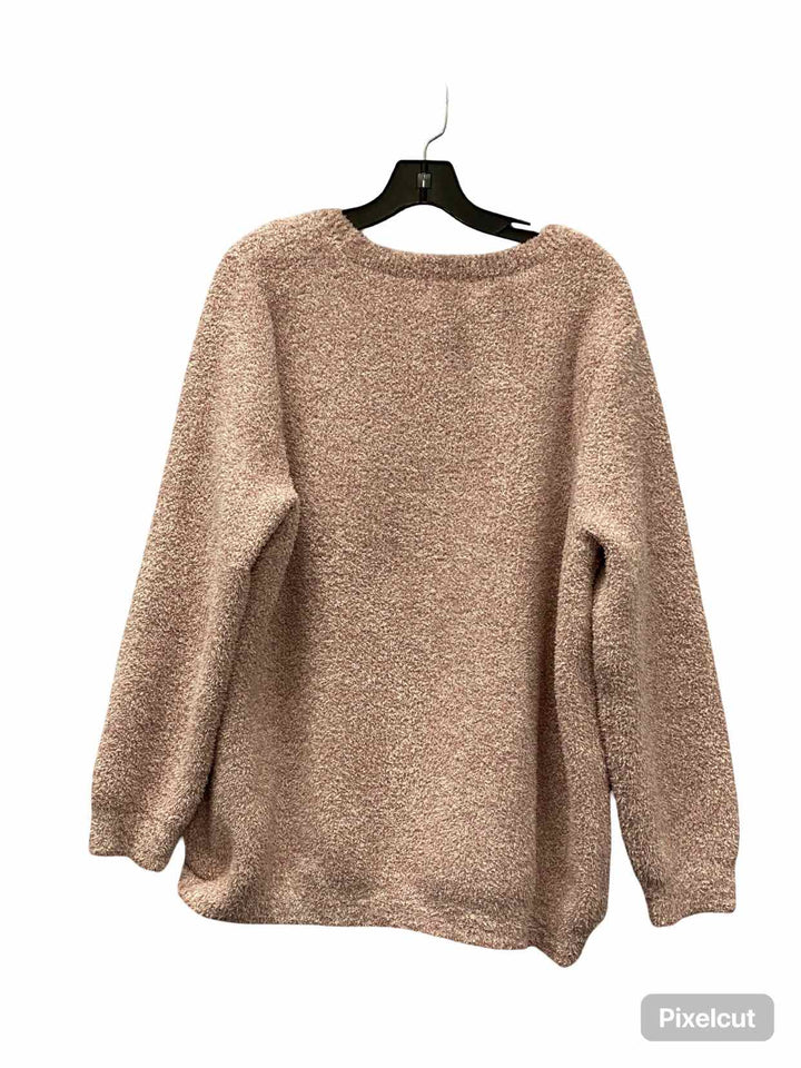 Barefoot Dreams Size XL Pink Sweater