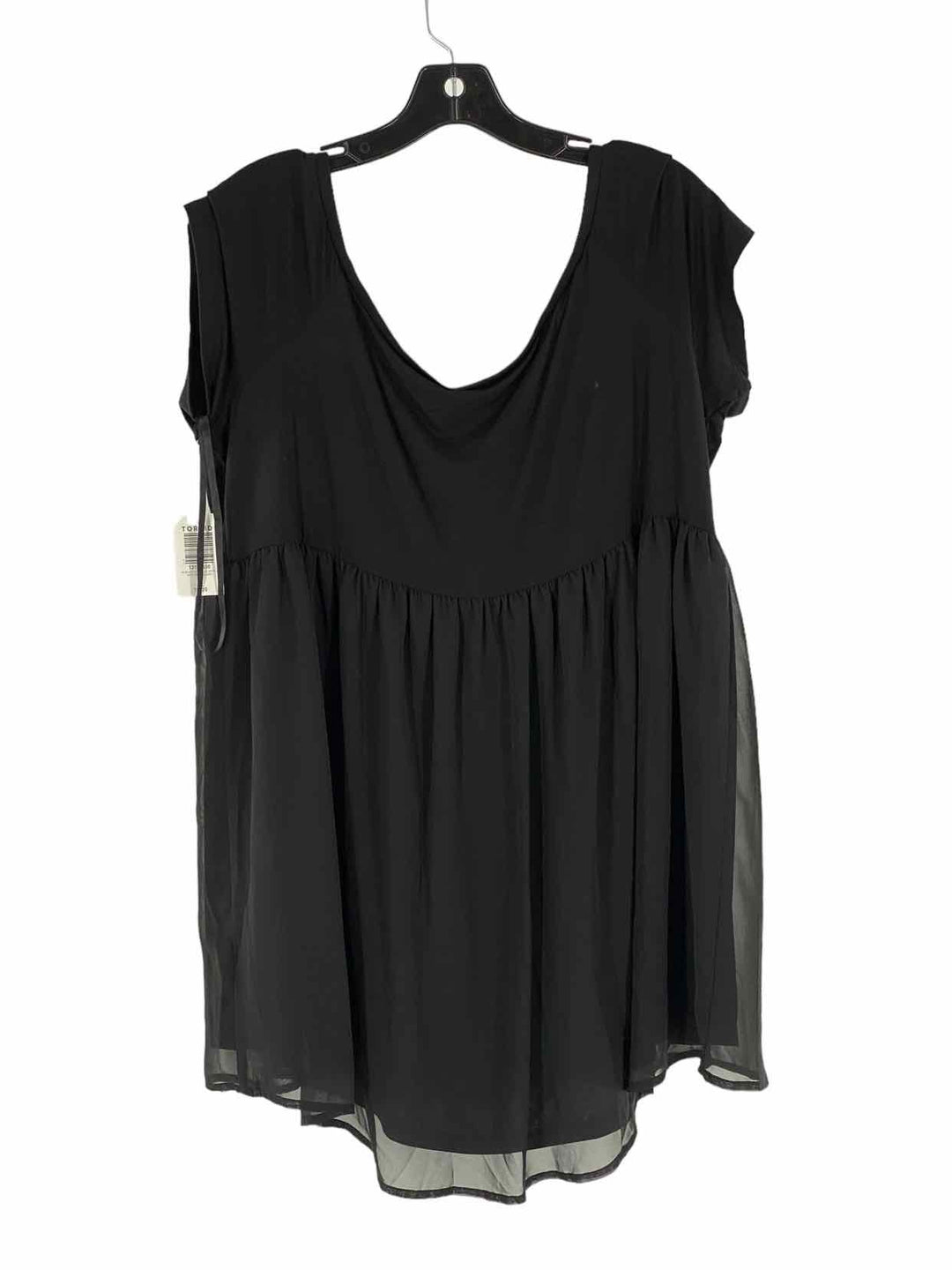 Torrid Size 2 Black Short Sleeve Shirts