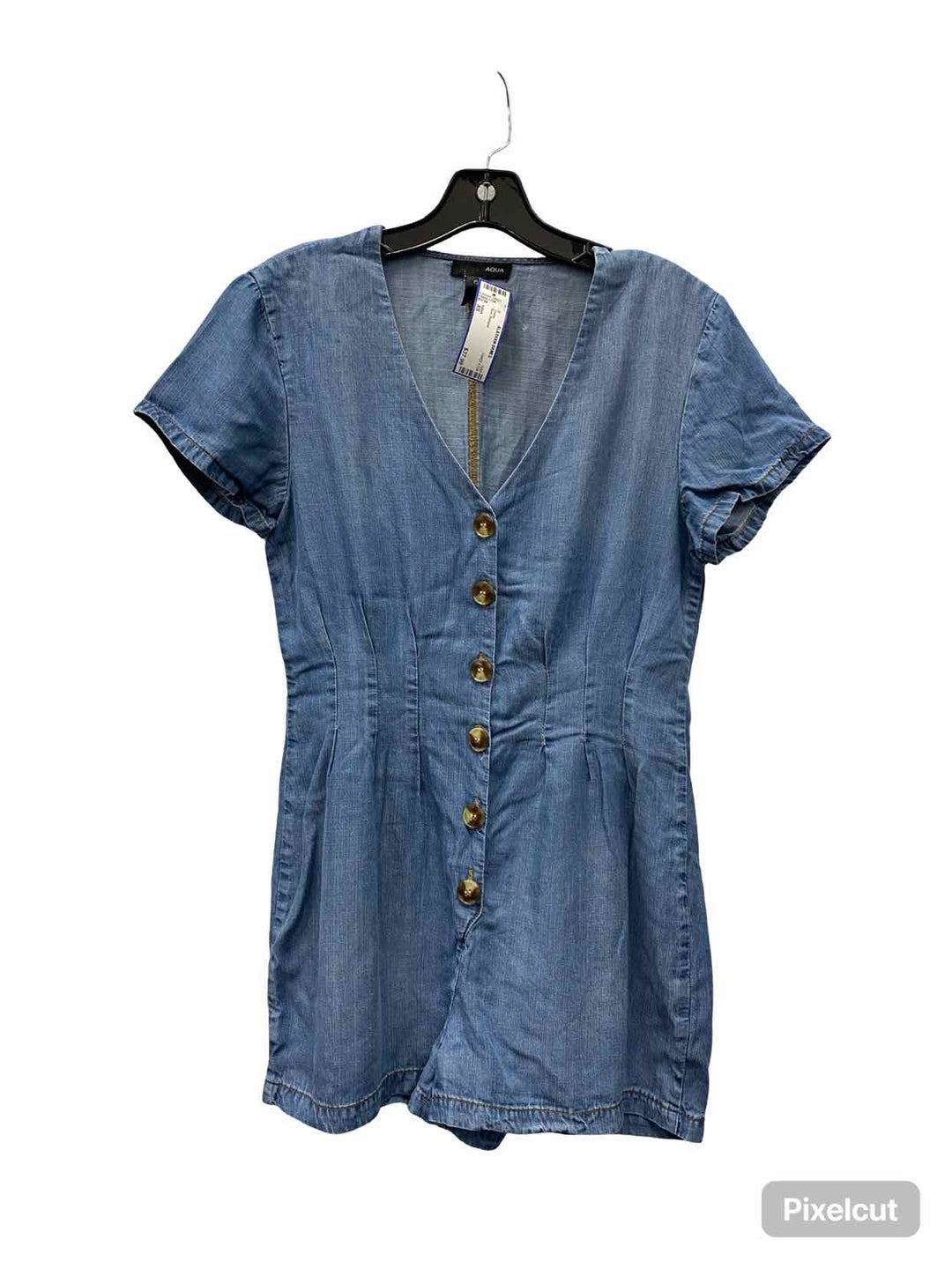AQUA Size XS Blue Dress