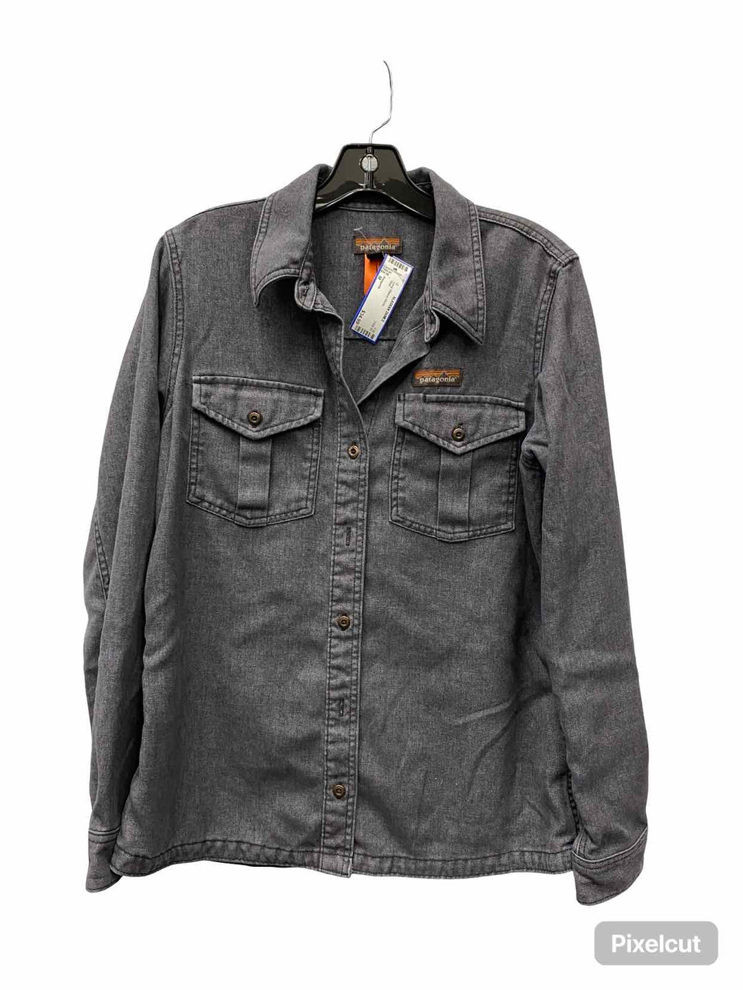 Patagonia Size M Gray Long Sleeve Shirts