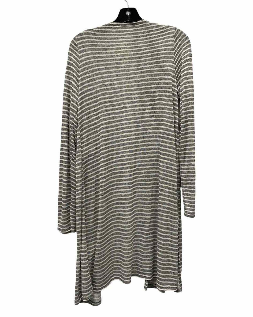 Hem & Thread Size M light gray Striped Long Sleeve Shirts