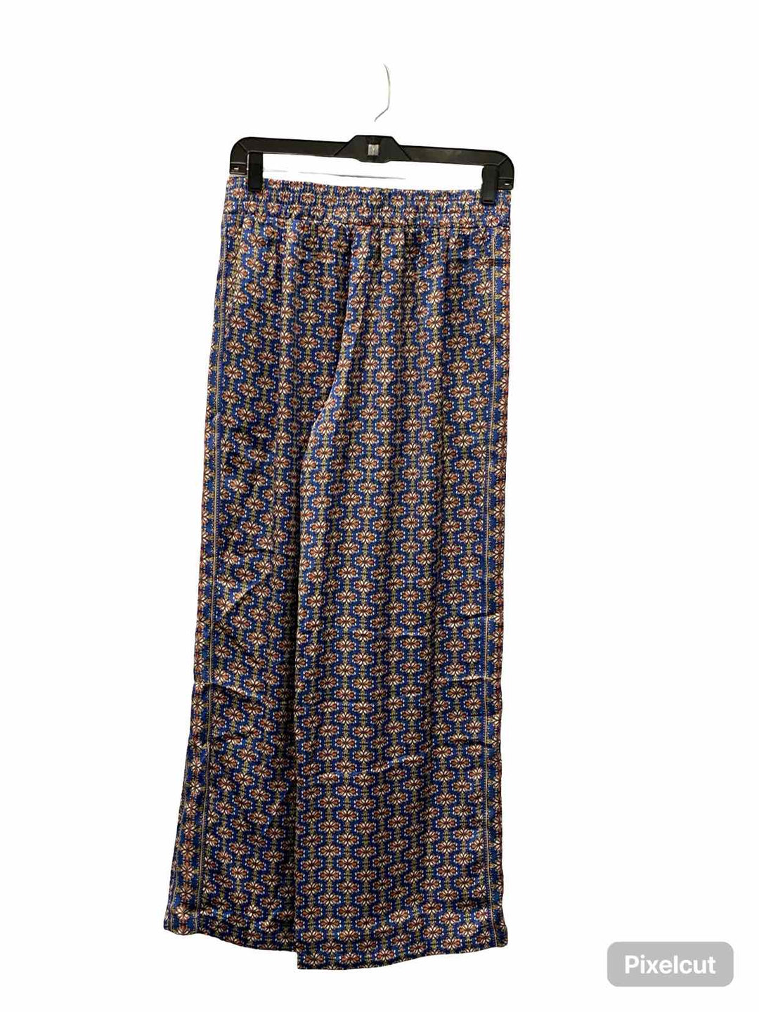 Max Studio Size S Blue Print Pants