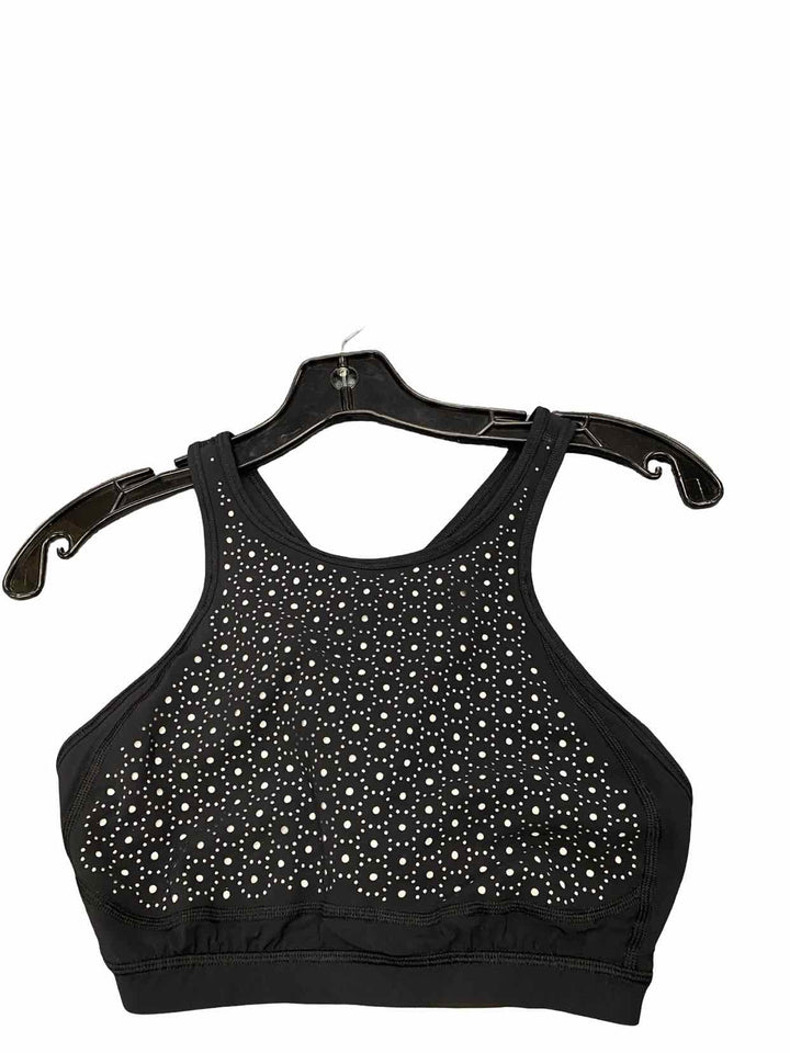 Lululemon Size 6 Black Athletic Bra