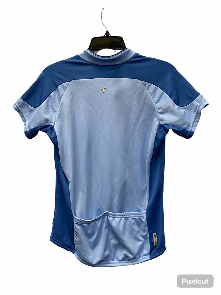 Pearl Izumi Size M Blue Athletic Short Sleeve