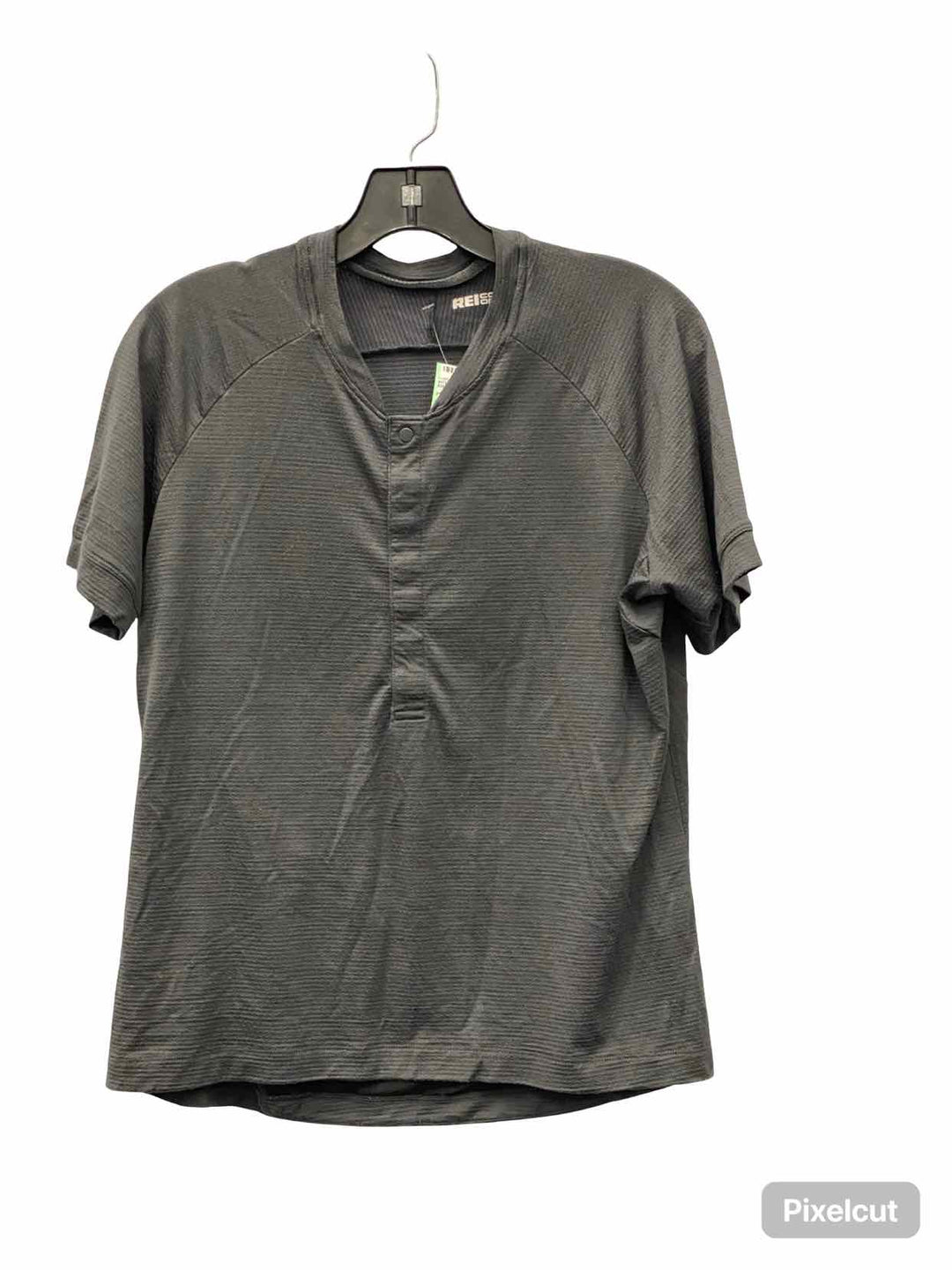 REI Coop Size L Grey Short Sleeve Shirts
