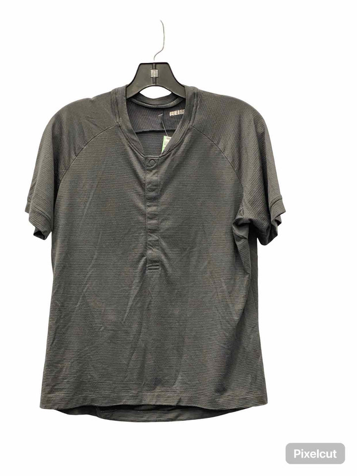 REI Coop Size L Grey Short Sleeve Shirts
