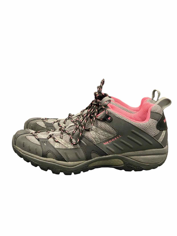 Merrell Shoe Size 9.5 Grey Pink Siren Sport 2 Sneakers