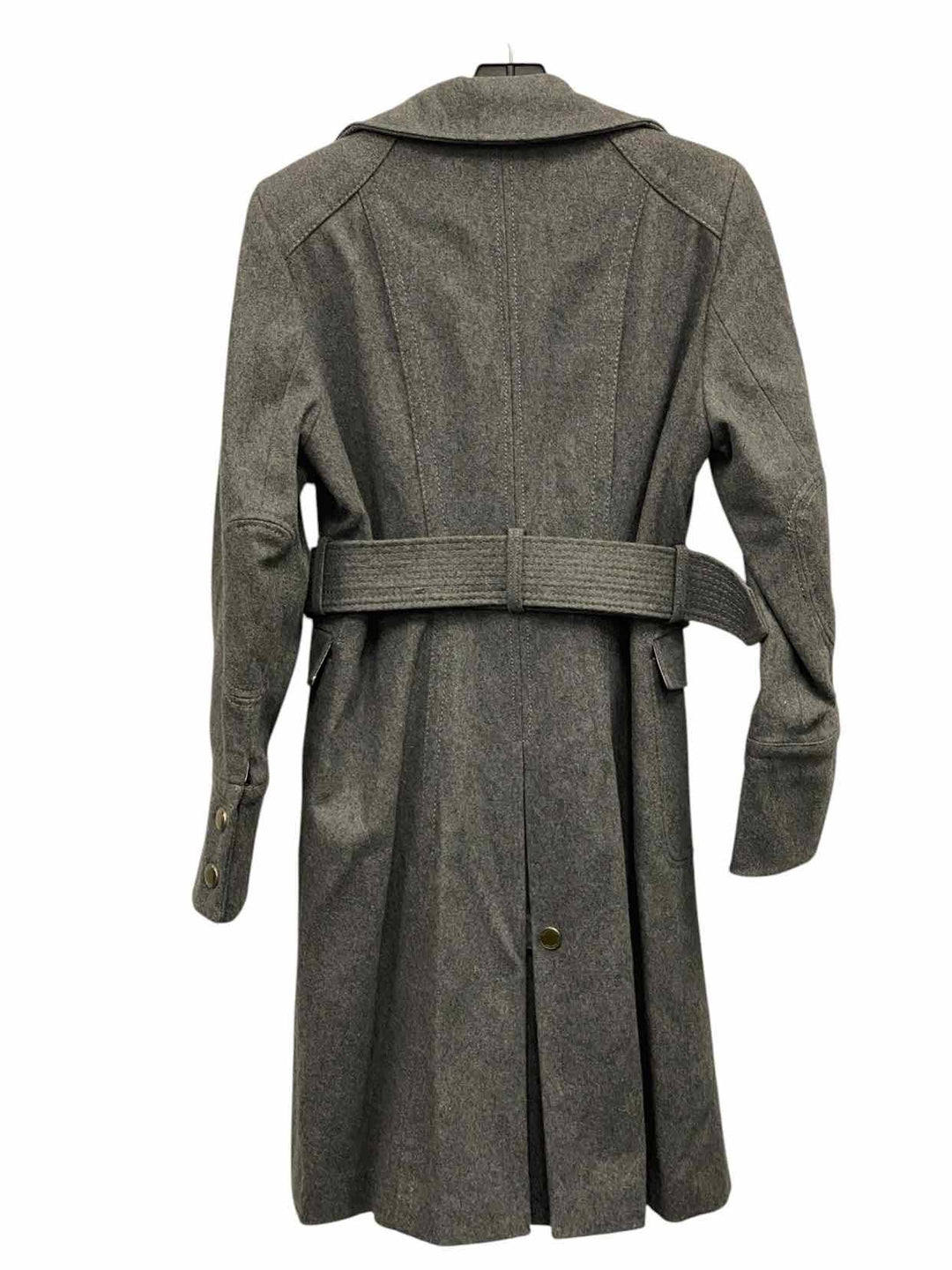 Kenneth Cole Size 8 Gray Coat(Long)