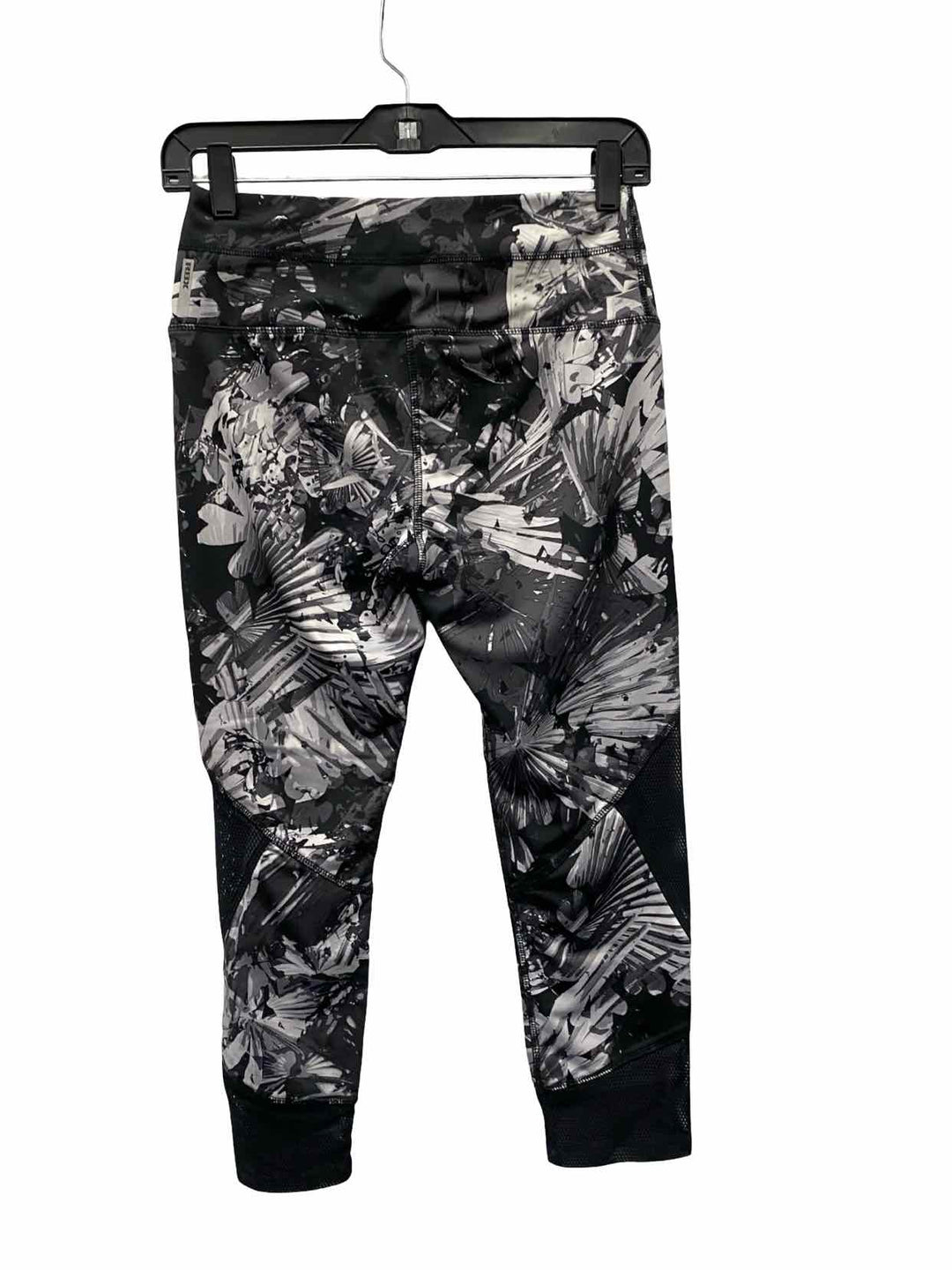 RBX Size S Black Gray Print Athletic Pants