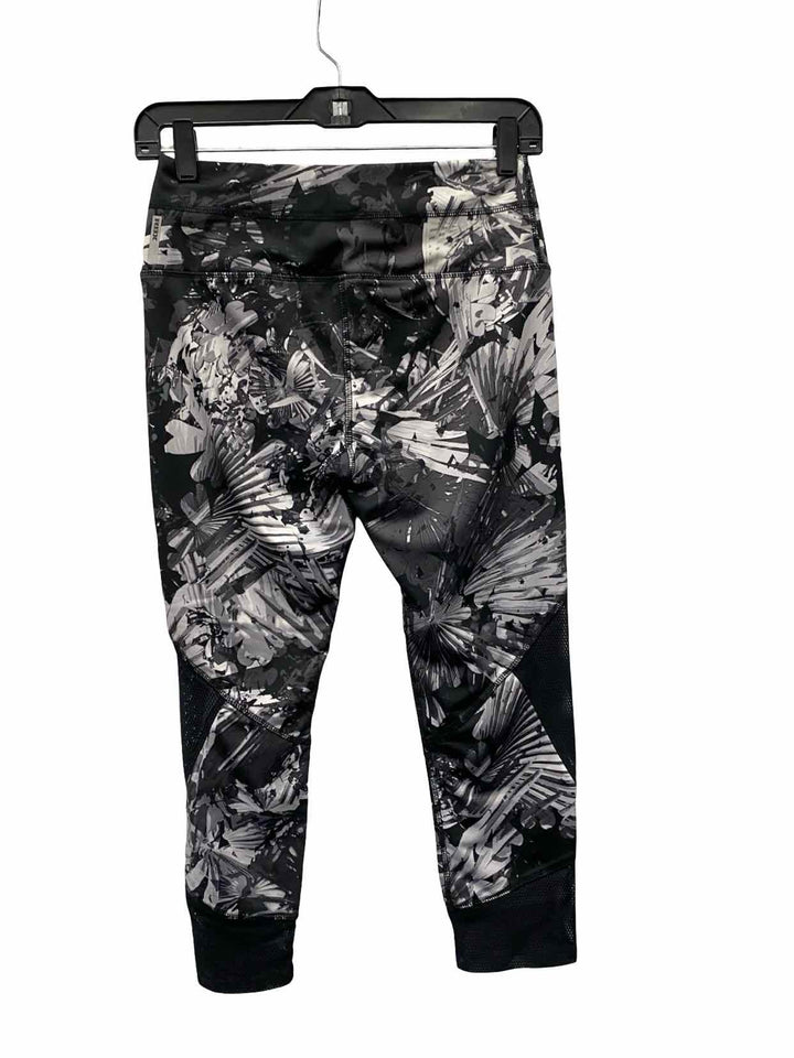 RBX Size S Black Gray Print Athletic Pants