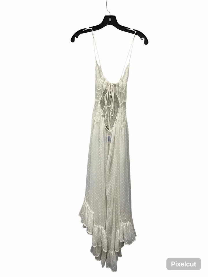 Free People Size S Cream Lace Dress