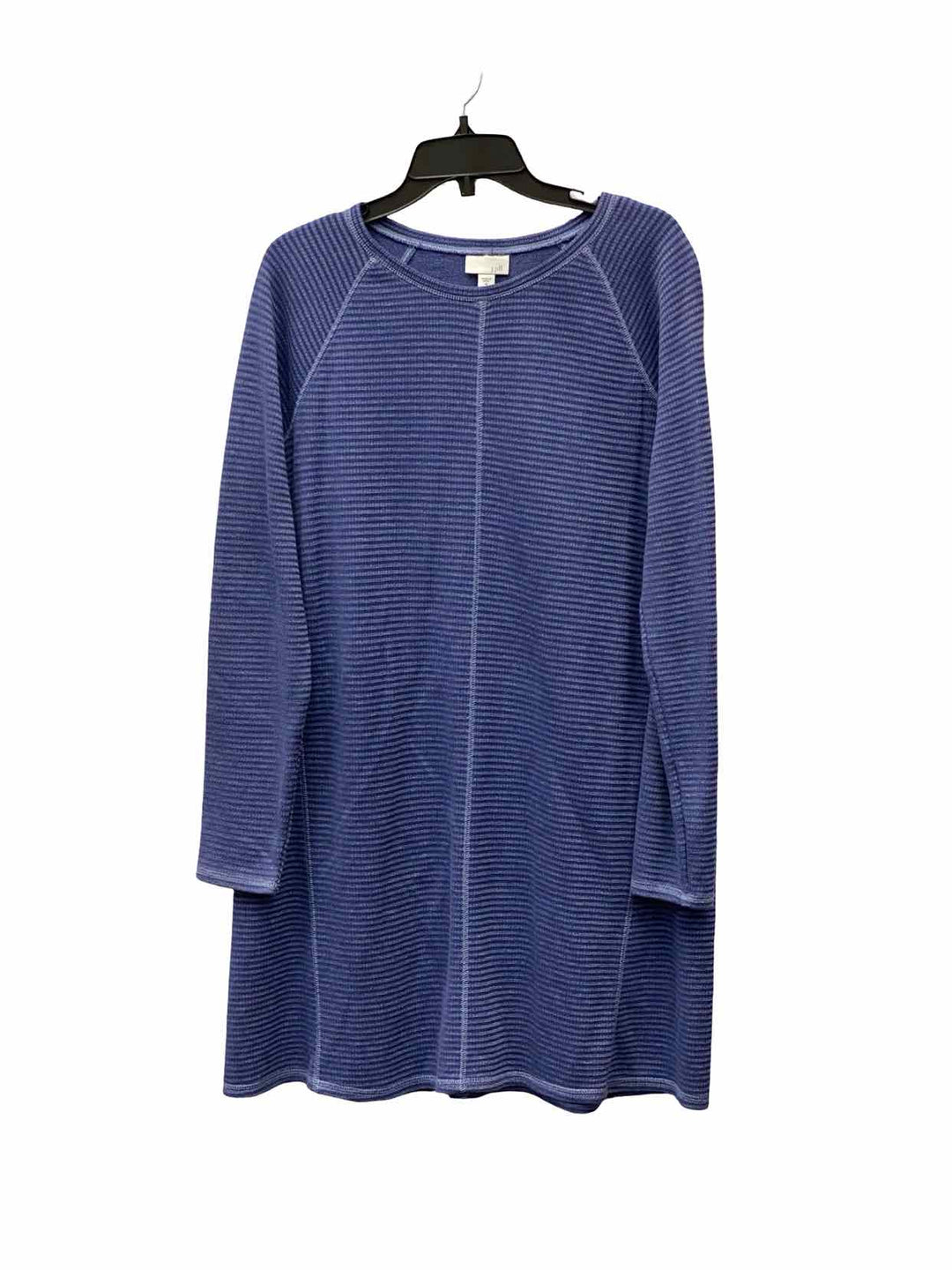 J Jill Size M Blue Stripe Dress