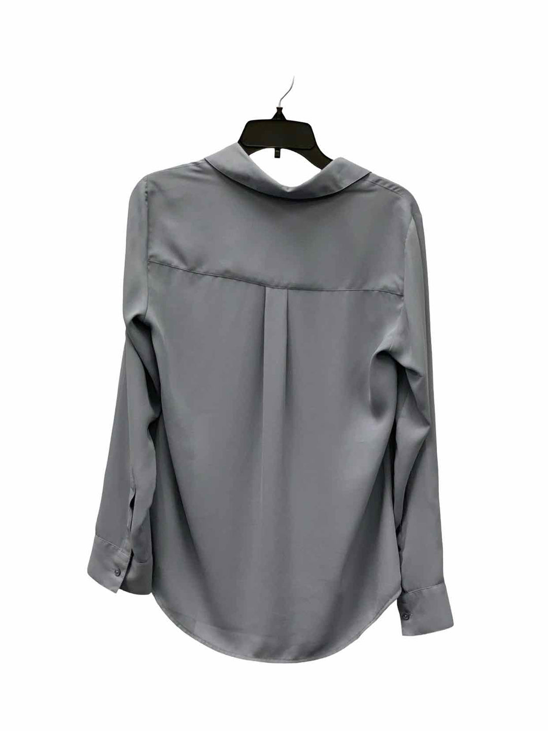 Express Size M Gray Long Sleeve Shirts