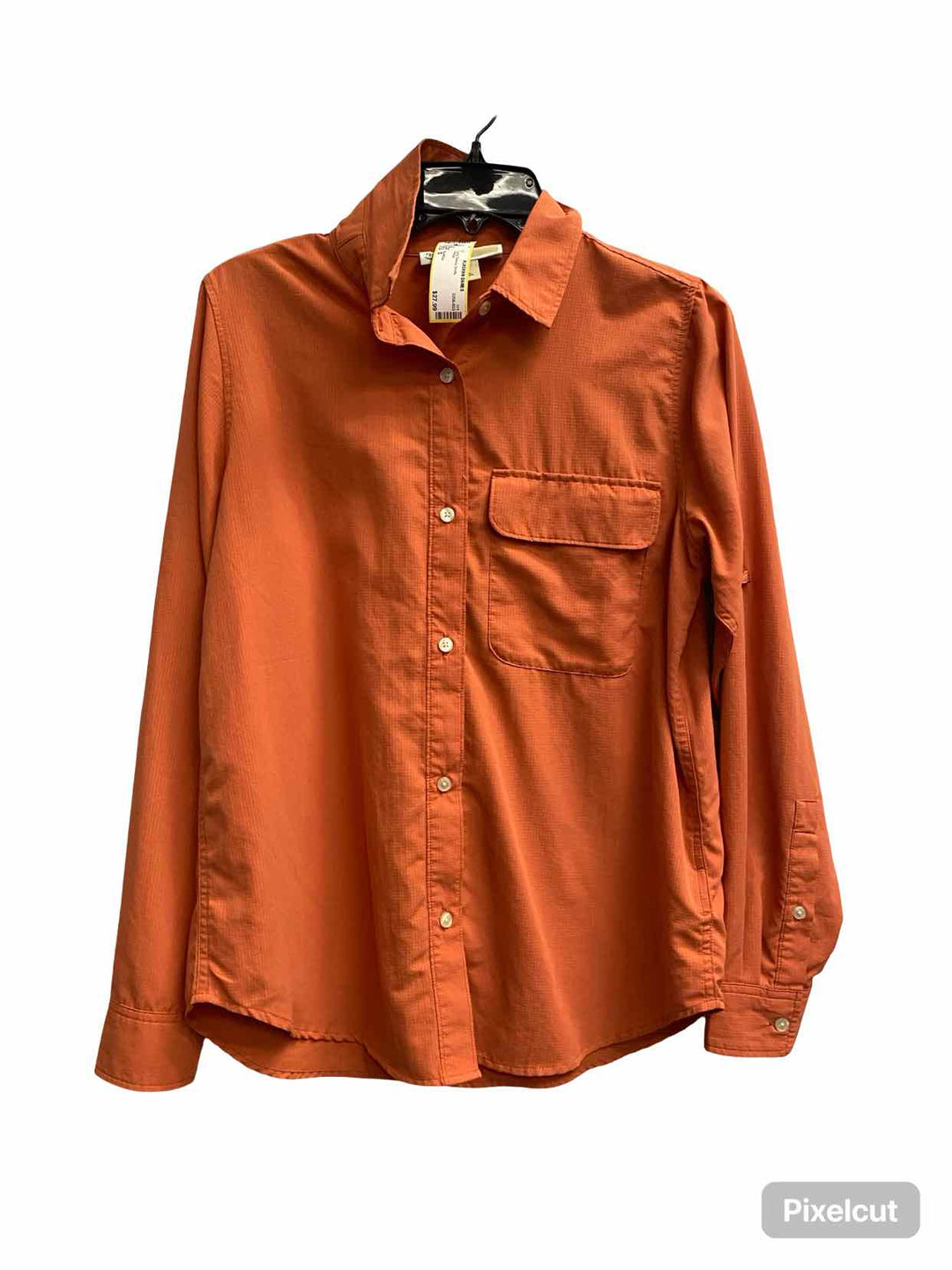 Exofficio Size S Orange Long Sleeve Shirts