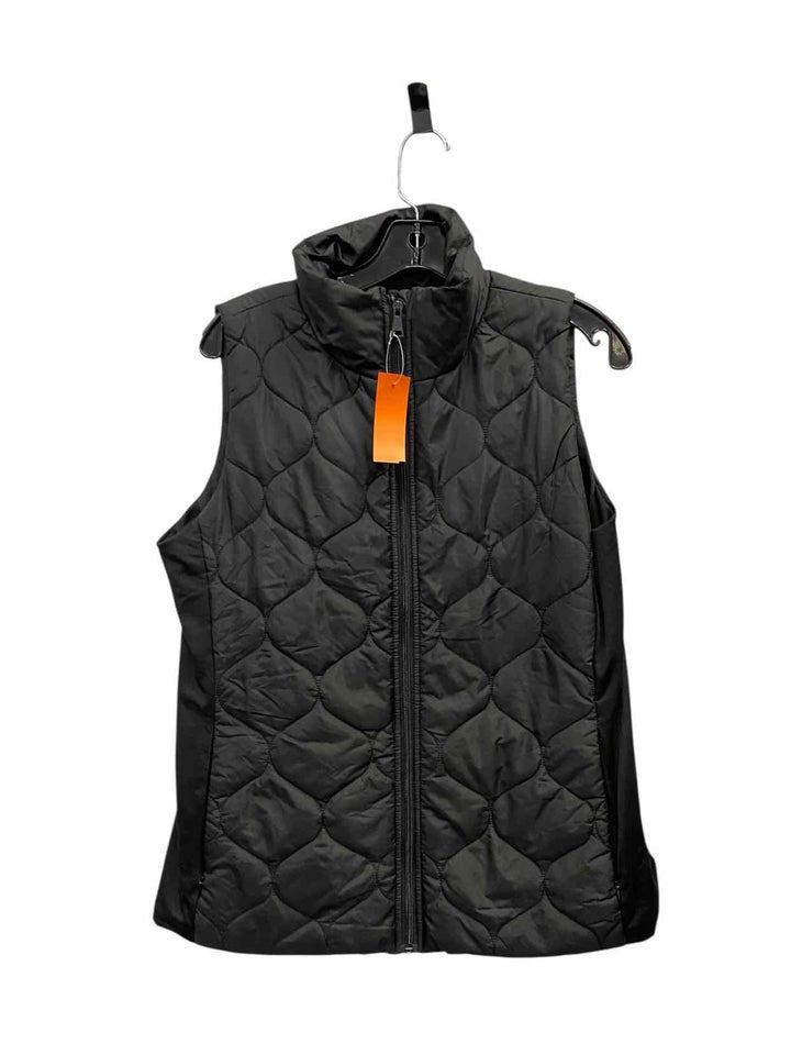 Tahari Size L Black Vest (Outdoor)