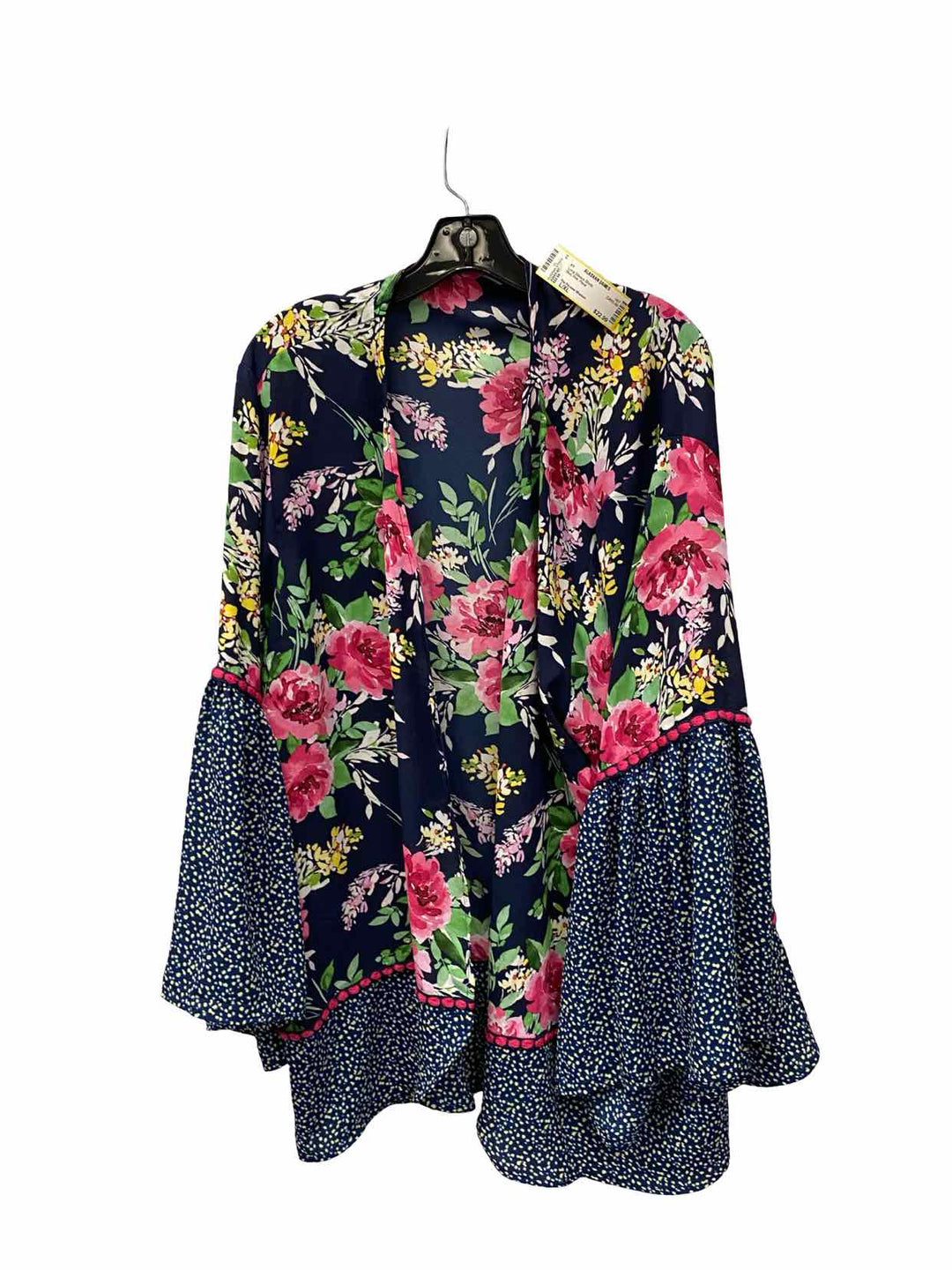 The Pioneer Woman Size L/XL Blue Pink Floral Long Sleeve Shirts