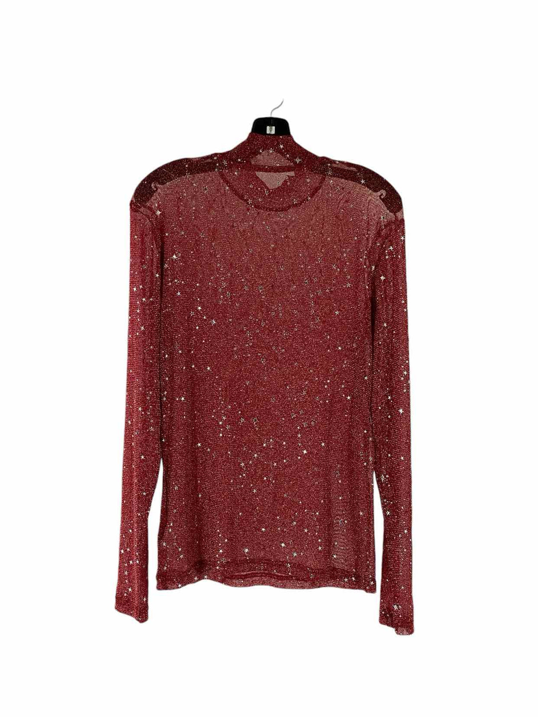 Unknown Brand Size XL Red Sparkle Long Sleeve Shirts