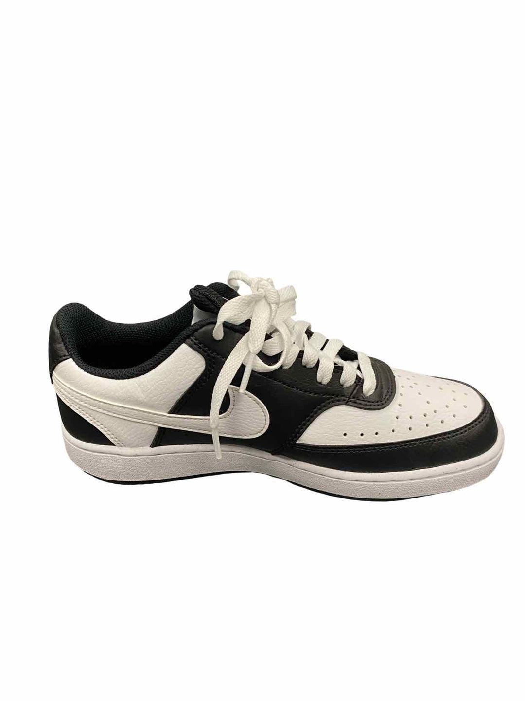 Nike Shoe Size 8 Black White Court Vision Low Next Nature NWT Sneakers