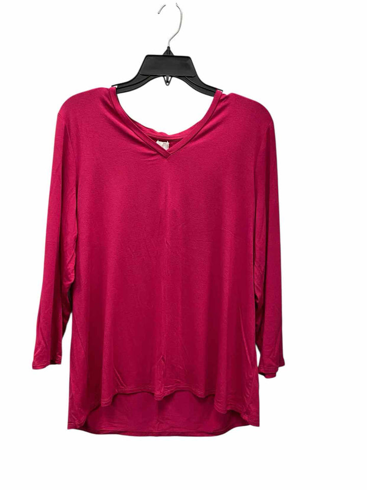 Wynne Layers Size L Pink Long Sleeve Shirts