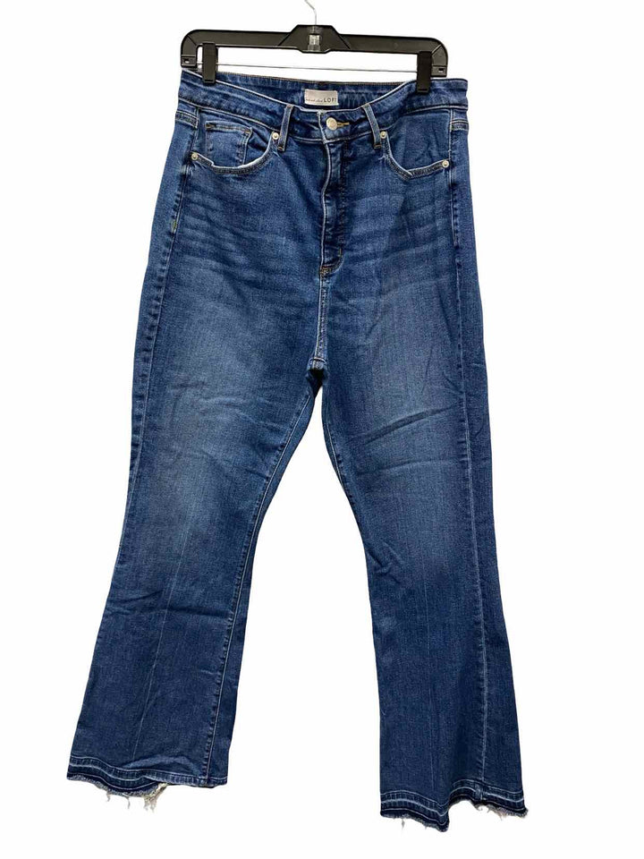 Loft Size 32 Blue Flare Jeans