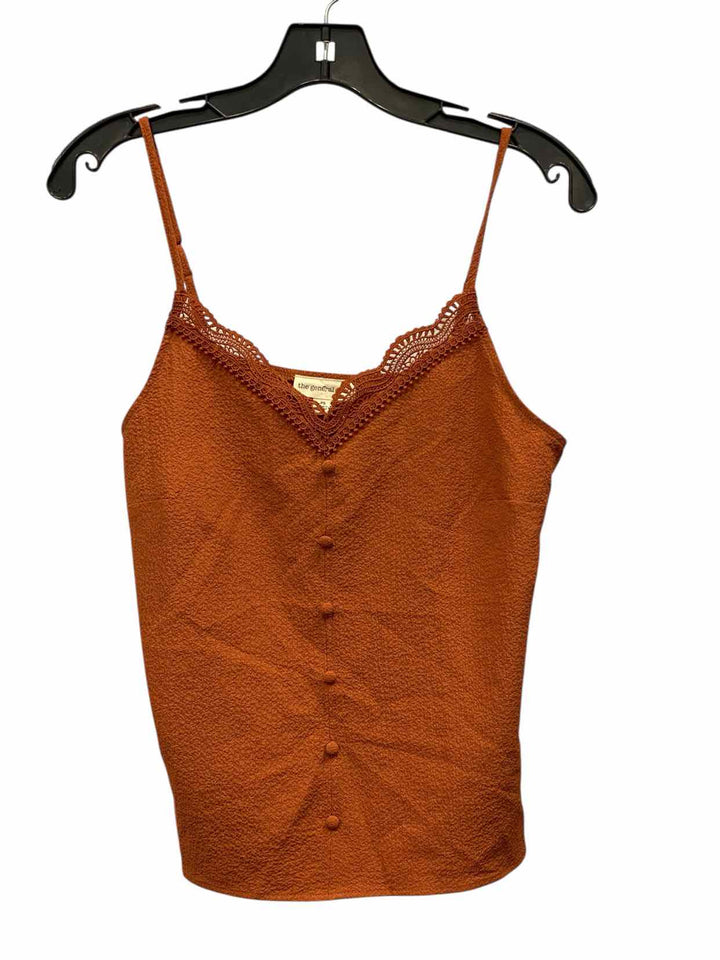 The General Good Size S Orange Tank Top